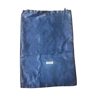 Prada Navy Satin Dust Bags Authentic Drawstring Designer Storage Bags Luxury